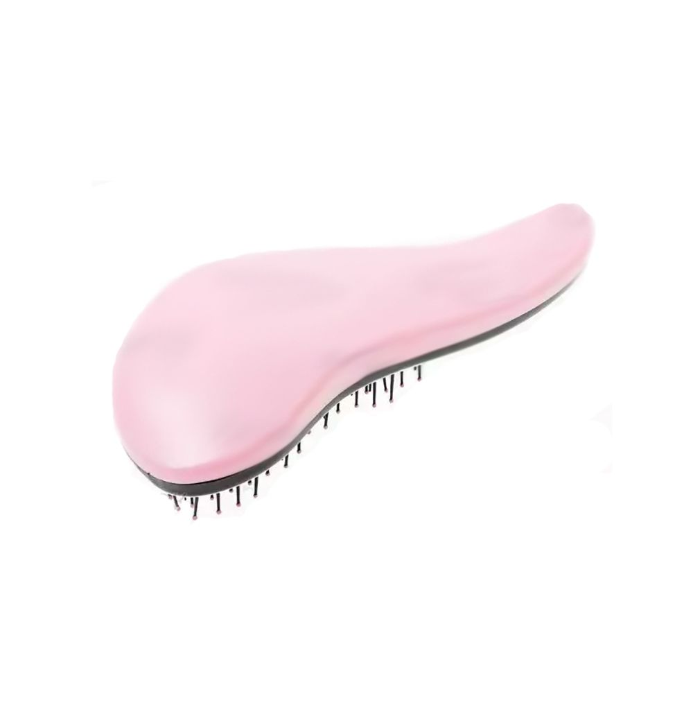 Щетка массажная распутывающая волосы Harizma D’tangler h10646-05 (черная, большая)