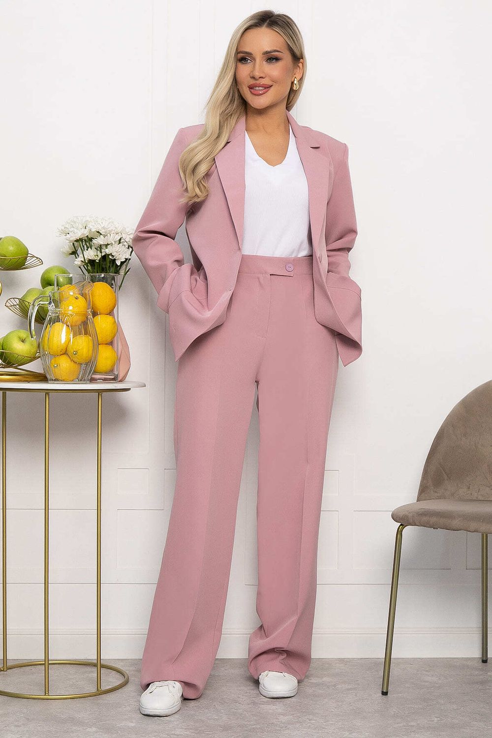 Брюки Брайн (пудра) Б13693-33М LT Collection