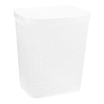 Корзина для белья ПИРУЛА 55л Белый (комплект 5 шт)