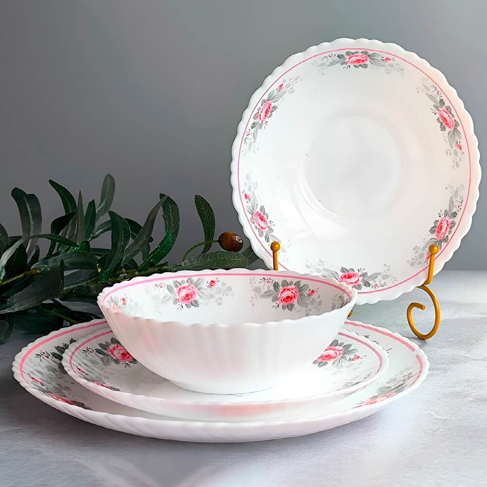 Столовый набор 13 предметов "Одет", стеклокерамика, Jewel 6849