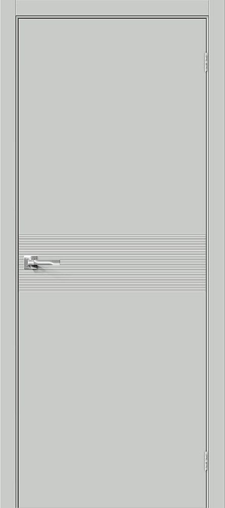 Дверь Граффити-23 / Цвет Grey Pro / Двери Браво