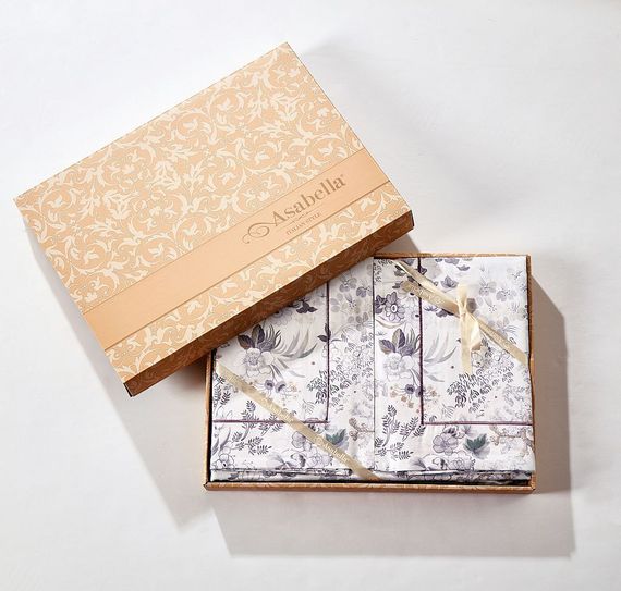 Постельное белье Египетский хлопок Asabella 2255 Premium