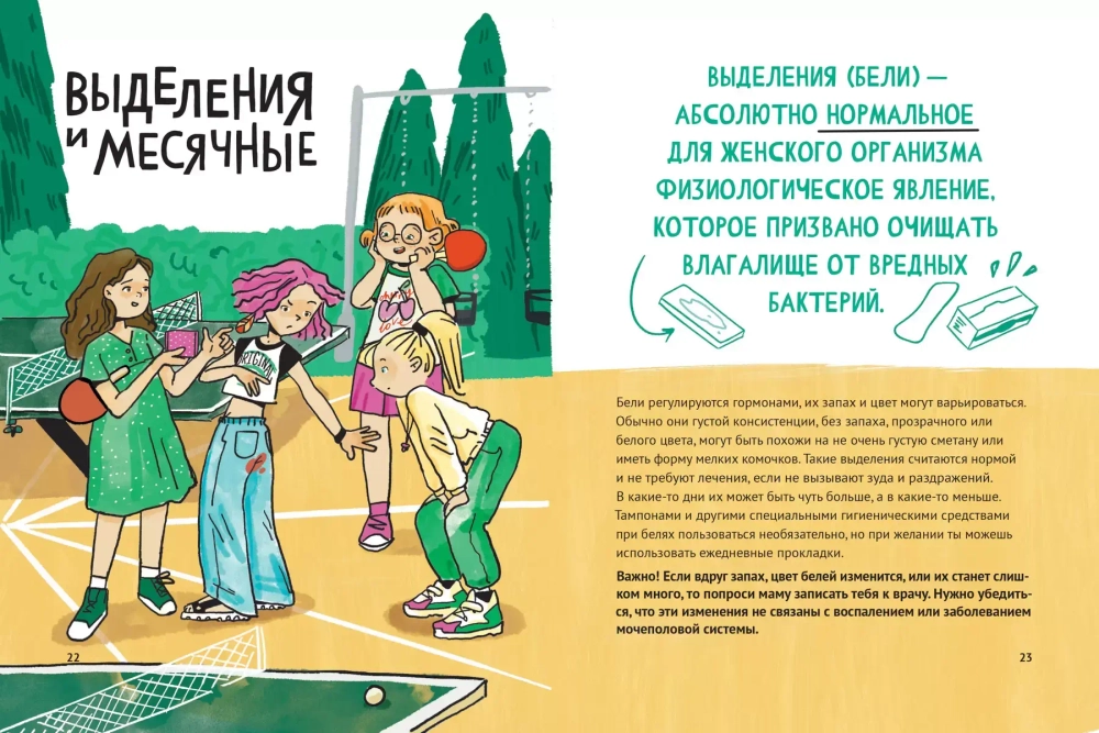 Путеводитель по взрослению для девочек