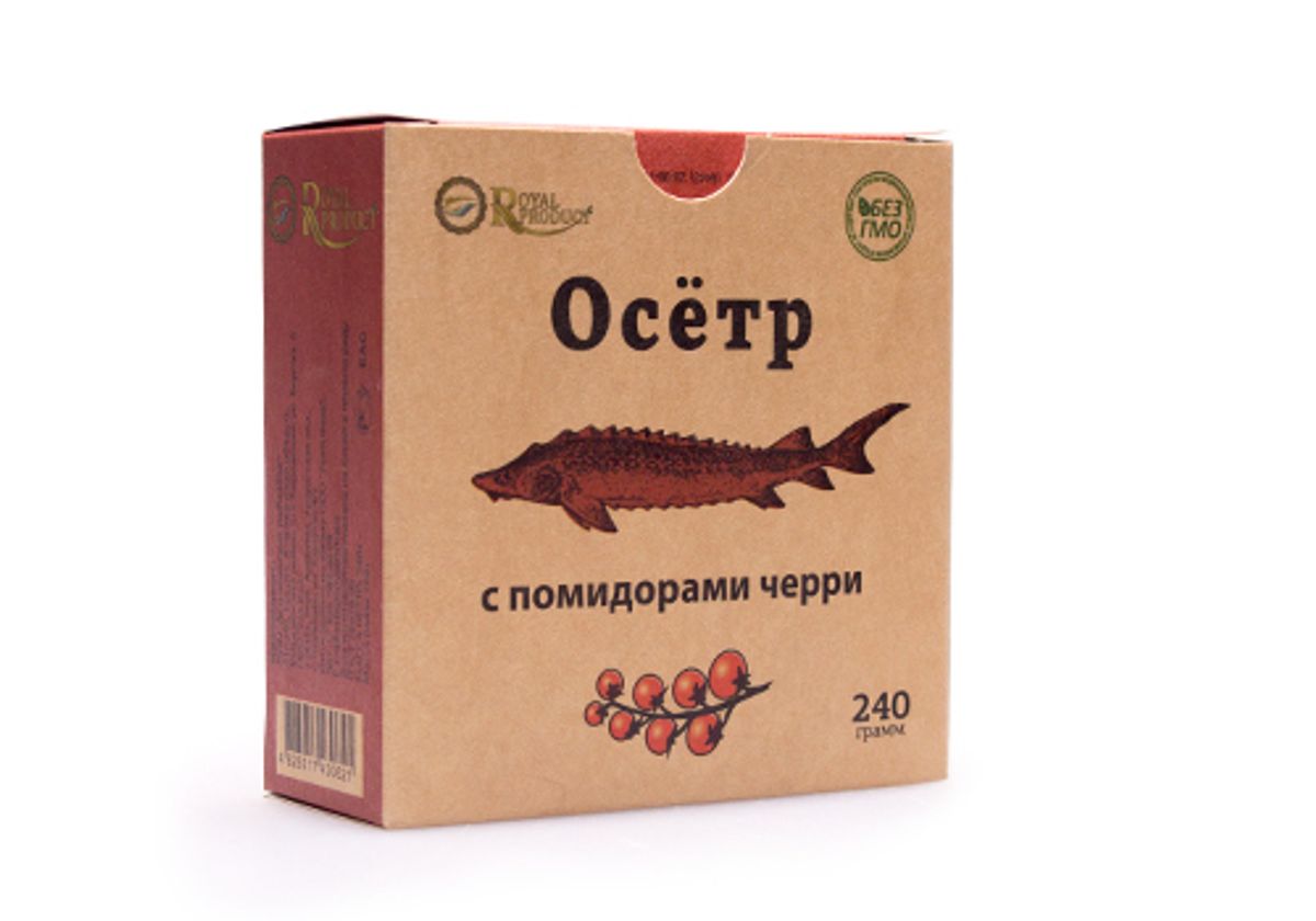 Осетр с помидорами черри Royal Product, 240г