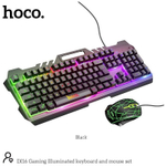 Комплект игровая мышь + клавиатура проводная hoco Dl16