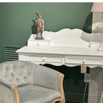 Статуэтка "Кролик с корзиной" 15x13x33,6 см Полистоун