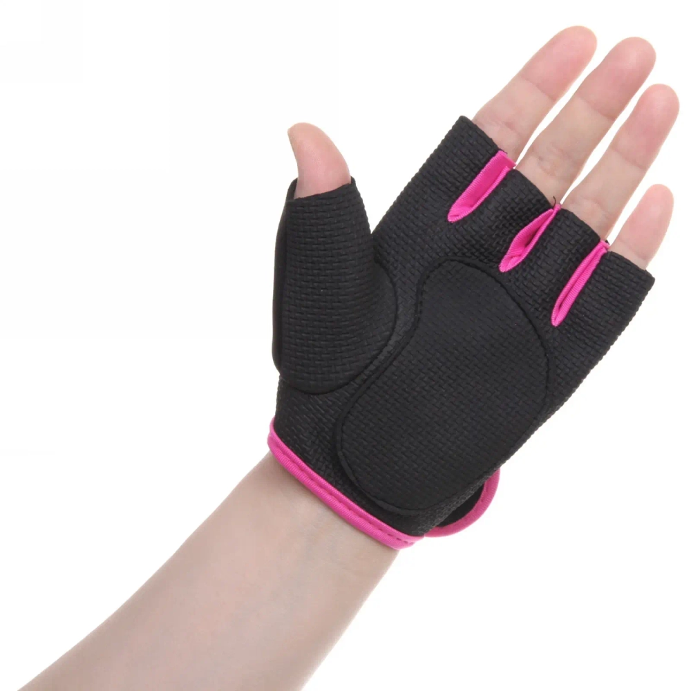 Перчатки для фитнеса, р-р M, фуксия