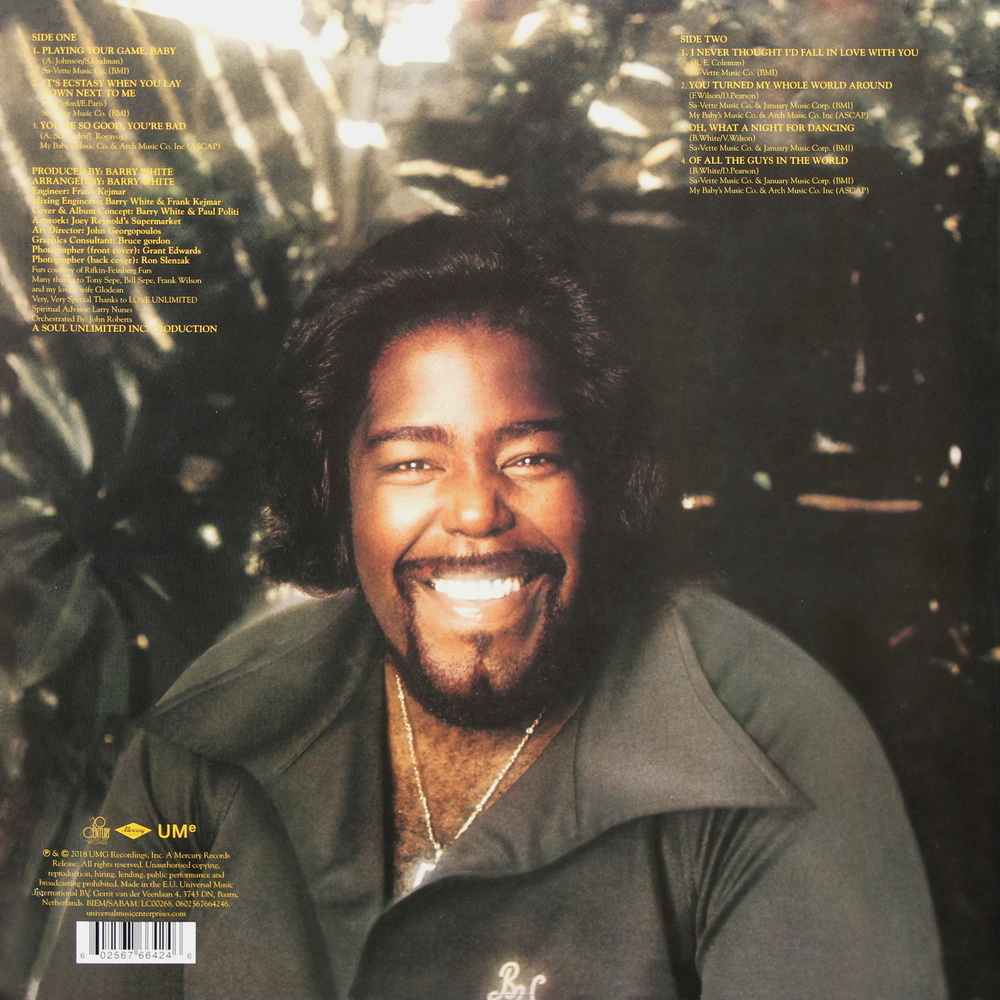 Barry White / Barry White Sings For Someone You Love (LP)