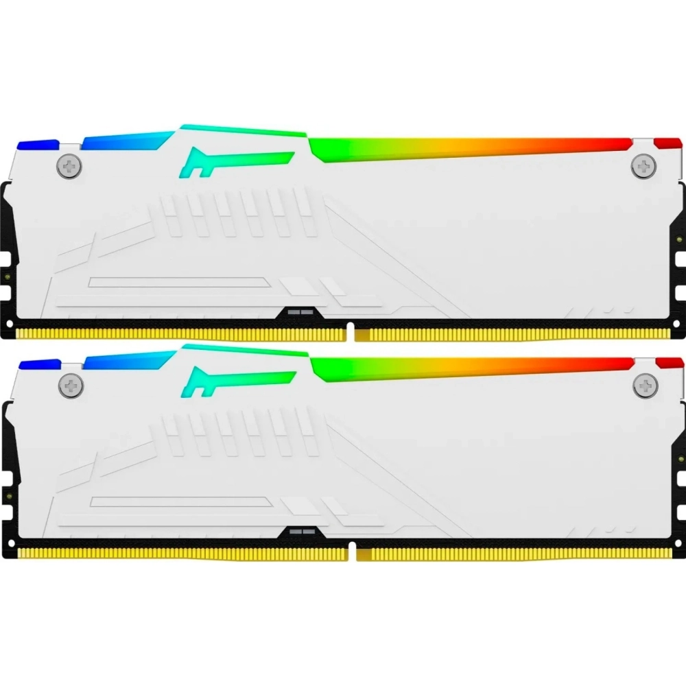 Память оперативная Kingston DDR5 2x32GB 5200MHz Fury Beast RGB RTL Gaming (KF552C40BWAK2-64)