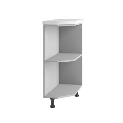 Корпус Шкаф нижний полка угловая 850*300 (лев/прав.) (СТУ 300) (серый), ДСВ Мебель