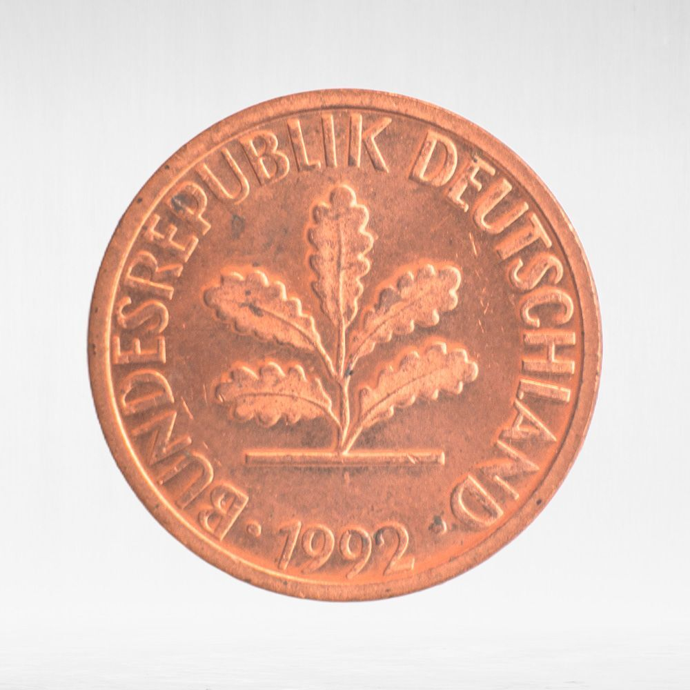 Germany, 1 Pfennig, 1992, (Berlin Mint - "A"), XF
