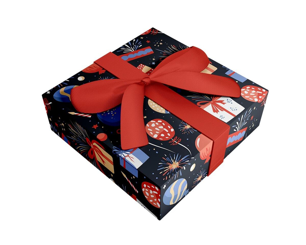 Бумага упаковочная 70*100см "Bang. Синий"