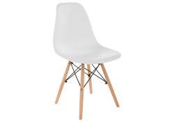 Пластиковый стул Eames PC-015 белый