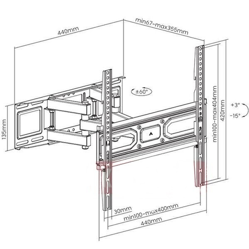 Кронштейн Aspect Pilot-6