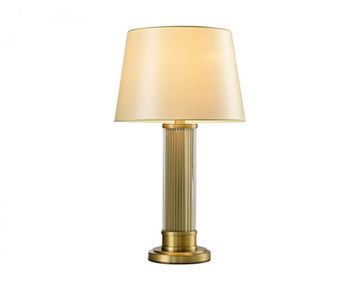 Настольная лампа 1*E27 3292/T brass new латунь SONYA Newport