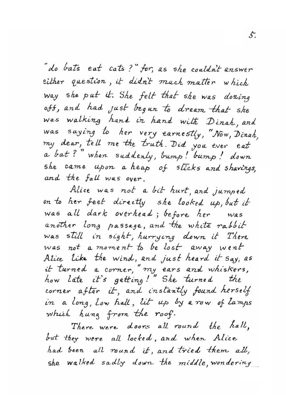 Alice's Adventures Under Ground | Lewis Carroll