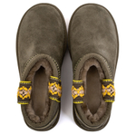 UGG Classic Ultra Mini Braid Platform Burnt Olive