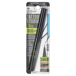 Maybelline, Tattoo Studio, жидкая подводка для глаз Ink Pen, 880 Jet Black, 1 мл (0,03 жидк. унц.)