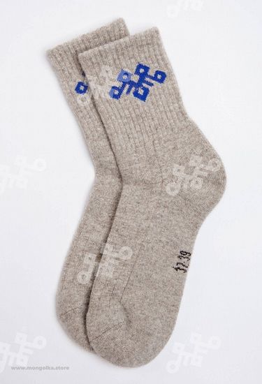Носки из 100% монгольской шерсти
