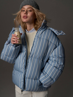 Куртка зимняя голубая