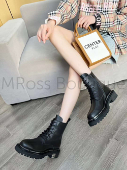 Женские ботинки на шнуровке Givenchy Живанши люкс класса