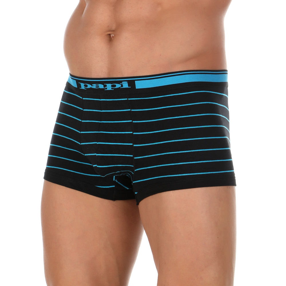 Комплект мужских трусов боксеры 2 штуки PAPI Бирюза 980552R-969