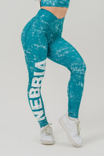 ЛЕГИНСЫ WORKOUT LEGGINGS ROUGH GIRL 616 Зеленые