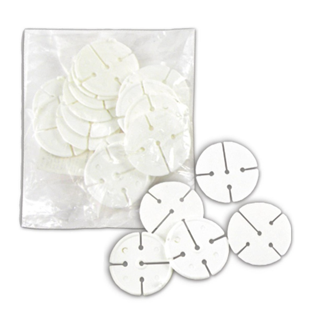 Зажим для шара Дисковый (Белый)