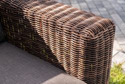 "Боно" лаунж-зона из искусственного ротанга, цвет коричневый