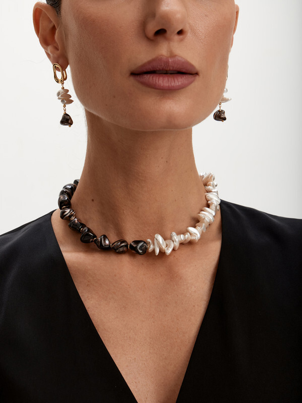 91003259 Колье Selena Pearls