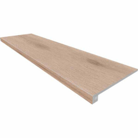 Комплект (Ступень SI01(33x120)непол.(прямоугол.бортик)без насечек+Подступенок(14.5x120)