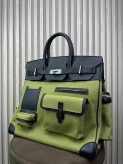 Дорожная сумка Hermes HAC Birkin 40 Cargo Toile