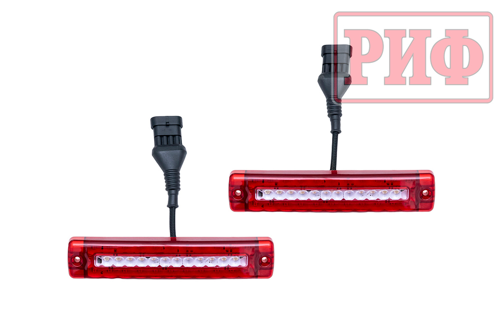 Бампер силовой задний Toyota Land Cruiser 200 2007-2012 с квадратом под фаркоп, калиткой, фонарями, подсветкой номера, стандарт РИФ