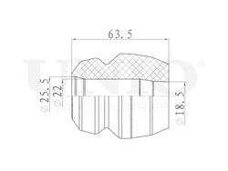 Отбойник переднего амортизатора UNIO DUC-40004