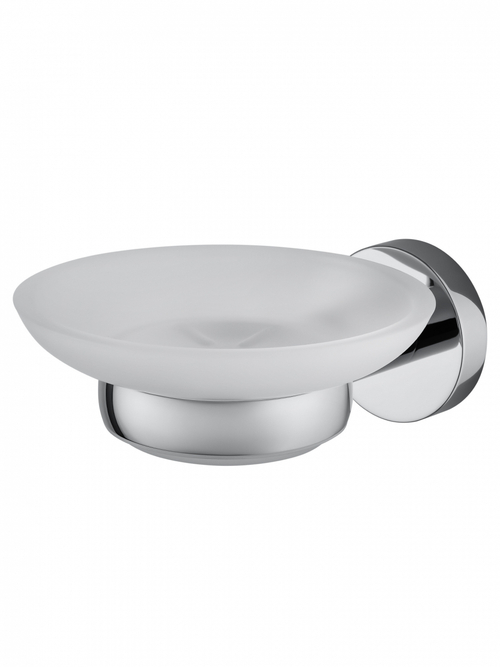 Мыльница с держателем WONZON & WOGHAND EASY, Хром (WW-8122)