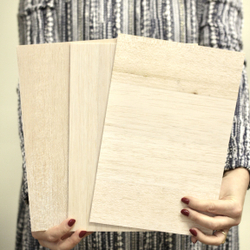 Набор дощечек для моделирования Бальса 20 * 30 см (по 1 штуке толщины 1,5; 3; 5 мм )