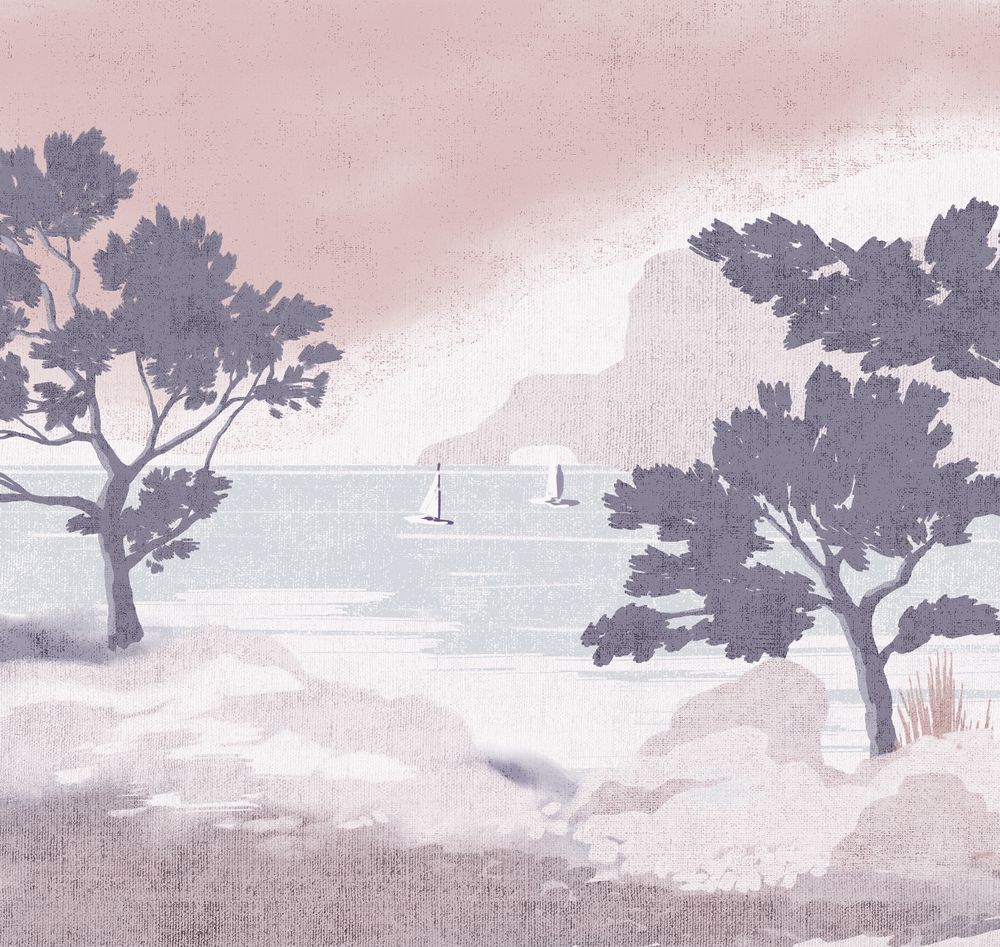 Пейзаж 2 Бухта панно