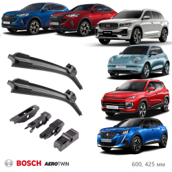 Щетки к-т 600/425 Monjaro HAVAL F7/7x Москвич 3