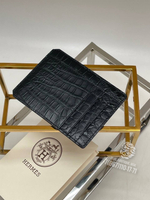 Картхолдер Hermes из кожи крокодила