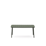 Уличный журнальный столик Zivia из стали зелёного цвета 90 x 50 см