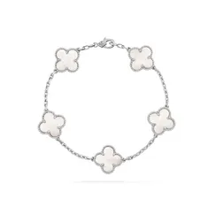 Винтажный браслет Van Cleef & Arpels Alhambra, 5 мотивов
