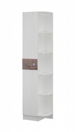 Шкаф торцевой Мадлен (Дуб бомонд какао)