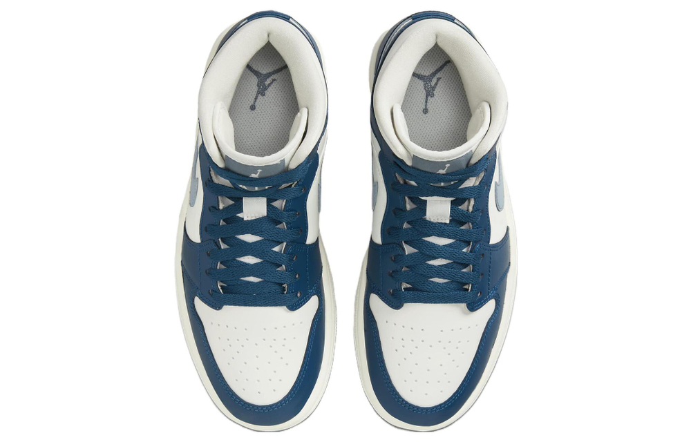Кроссовки Jordan Air Jordan 1 Mid "Sky J French Blue" (Женская размерная сетка)