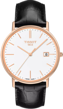 Tissot T922.410.76.011.00 мужские часы Tissot Goldrun T-Gold на ремне