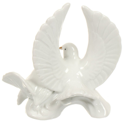 Фигурка декоративная фарфор, Голуби, 11х6х13 см, Lefard, 149-307