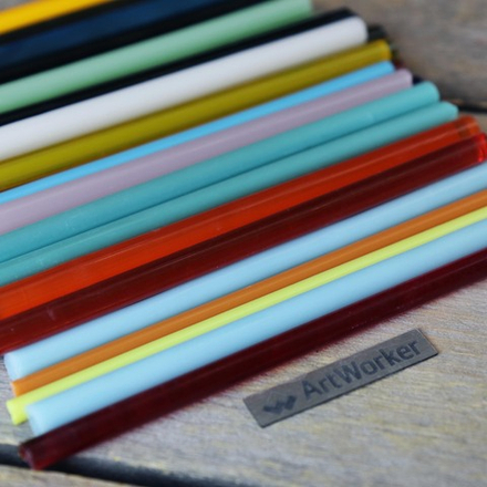 Палочки для лэмпворка, микс, 600 гр