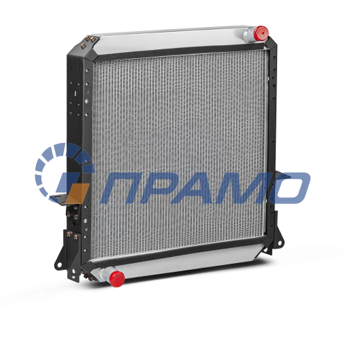 ЛР4370-1301010 (ПРАМО) Радиатор охлаждения для МАЗ 4370 "Зубренок" с дв. ММЗ Д-245 Е-2 (алюм)