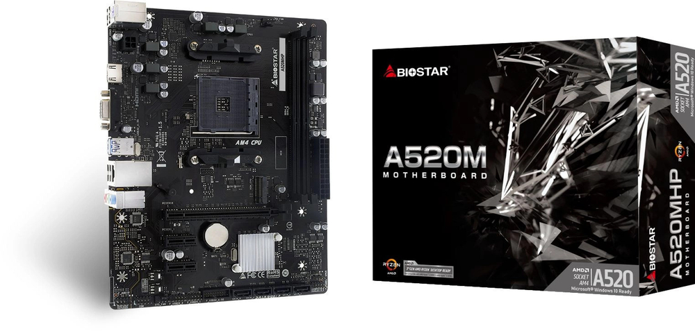 Материнская плата mATX Biostar A520MHP