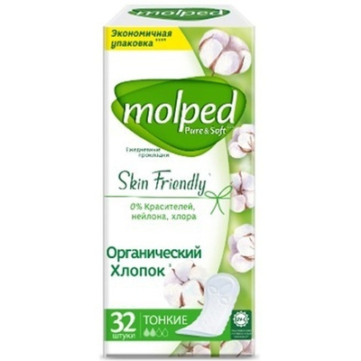 MOLPED ежедневные прокладки 32 шт.