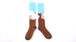 Термоноски Kink Good day (brown/blue)